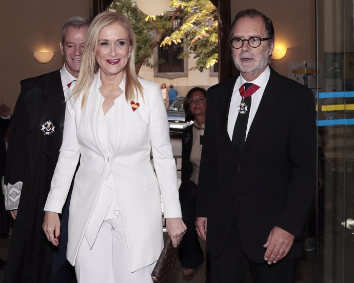 Pie De Foto Y Fotos: Cifuentes, En El Acto Solemne De Apertura Del Año Judicial 