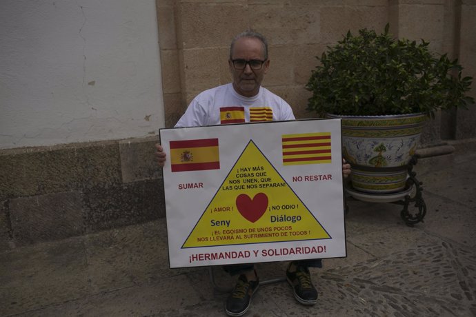 José Frías, Ronda rondeño inicia huelga de hambre por referendum Cataluña secesi