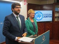 López Miras propone que el voto de la Junta Directiva para elegir presidente del PP regional sea "secreto"