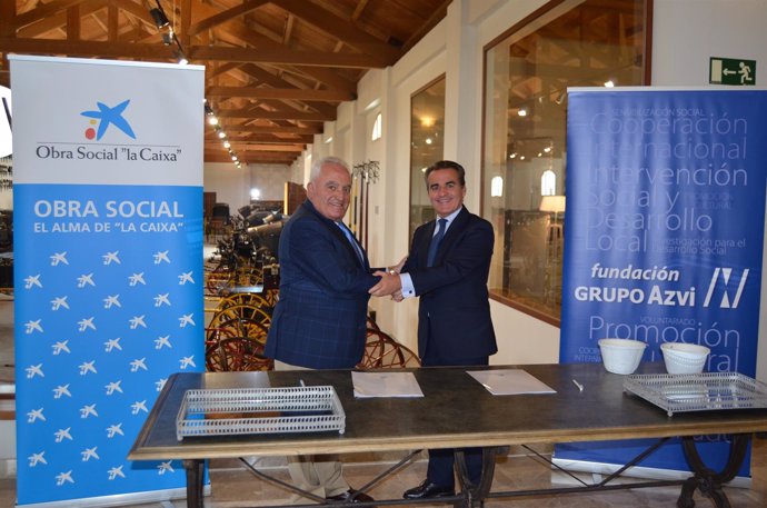 Convenio entre Fundación Grupo Azvi y Obra Social 'la Caixa'