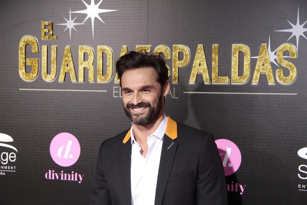 Iván Sánchez en el estreno de `El guardaespaldas
