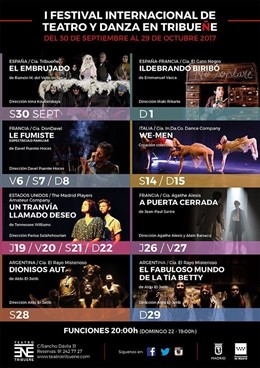 Cartel Festival de teatro tribueñec
