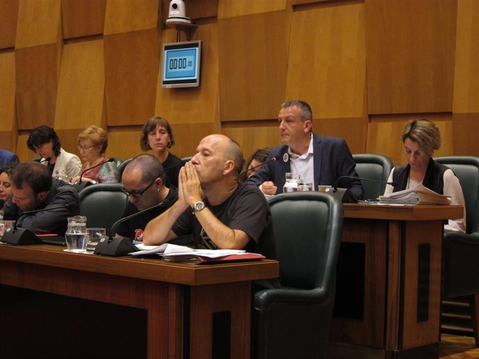 Rivarés en el pleno                    