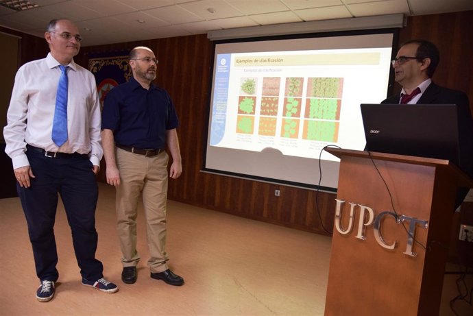 Antonio Ruiz Canales, José Miguel Molina Martínez y José Manuel González Esquiva