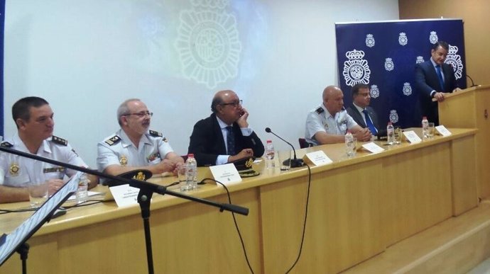 Toma de posesión del nuevo comisario provincial de Policía, Jorge Infantes