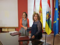 Ayuntamiento renueva compromiso con el CERMI para "trabajar de la mano, todos juntos y hacer un Logroño inclusivo"