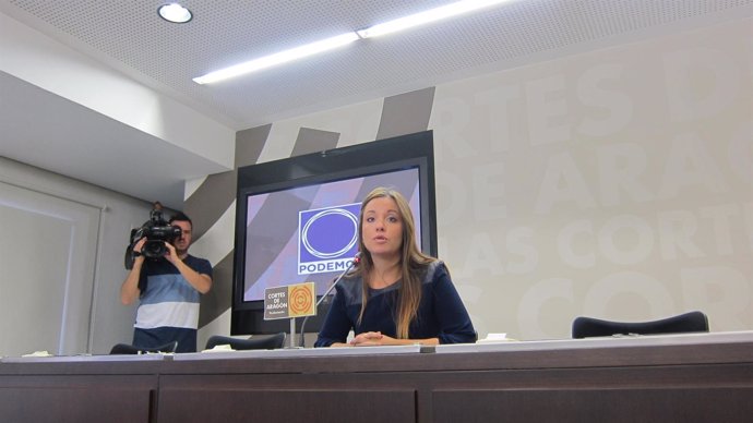 Maru Díaz, diputada de Podemos                        