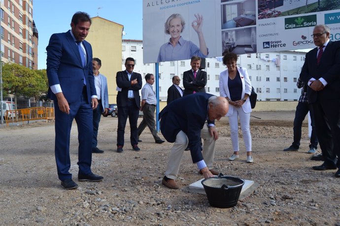 Valladolid. Inicio de las obras del complejo para mayores de Allegra Magna