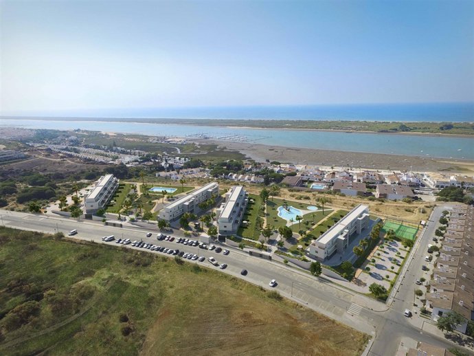 El complejo residencial, de 66 viviendas, se ubica en un suelo de 2,4 hectáreas.