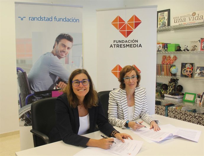 Firma renovación acuerdo fundaciones ATRESMEDIA y Randstad