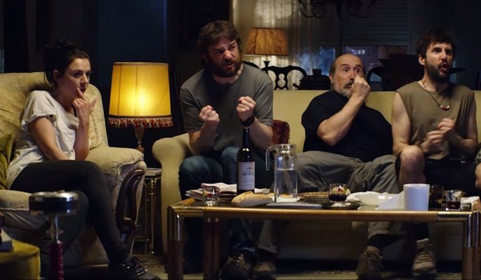 Miren Ibarguren, Gorka Otxoa, Javier Cámara y Julián López en 'Fe de etarras'