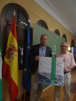 Algar (izda.) y Martínez, en la presentación de las jornadas