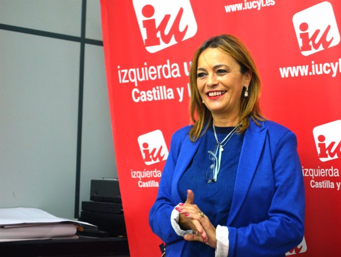 León: la eurodiputada de IU Ángela Vallina