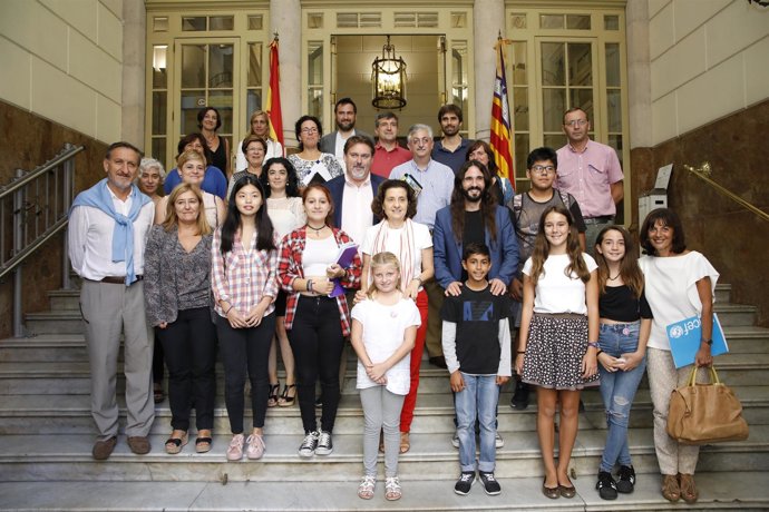 Reunión V Parlamento Infantil