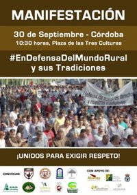 El mundo rural se reivindica este sábado con una manifestación en Córdoba