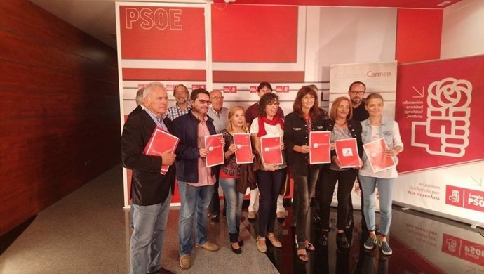 Carmen Dueso es candidata a la Secretaría General del PSOE Aragón.