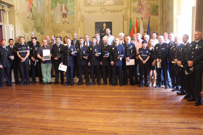 Día de la Policía Local en Torrelavega