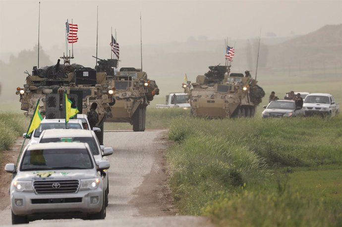 Fuerzas de Estados Unidos y las YPG
