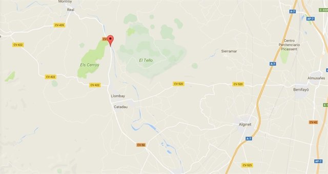 Carretera por Catadau