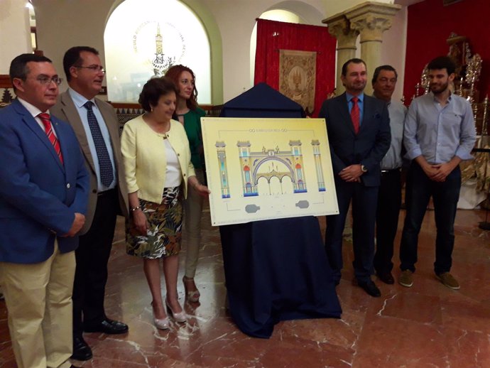 Presentación de la portada de la Feria de Abril 2018