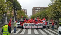 Medio millar de personas secunda la la marcha por las pensiones dignas