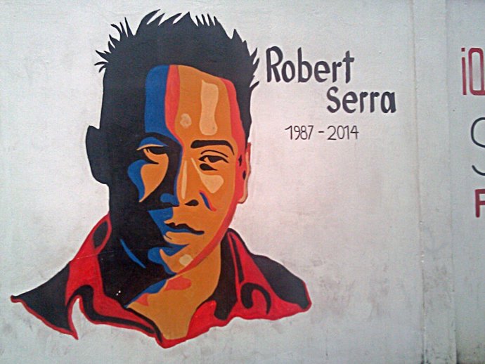 Mural de Robert Serra