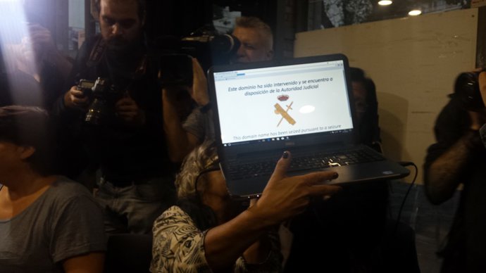 Intervenció d'Internet per part de la G.Civil de Cotxeres de Sants