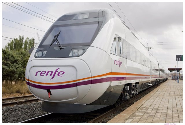 Tren de Renfe. 