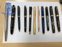Un joven roba 11 plumas estilográficas valoradas en más de 6.000 euros
