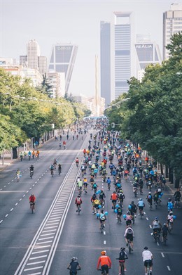 Fiesta de la Bici Movistar Madrid