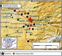 Sentido un terremoto de magnitud 2,8 en Armilla sin daños materiales ni heridos