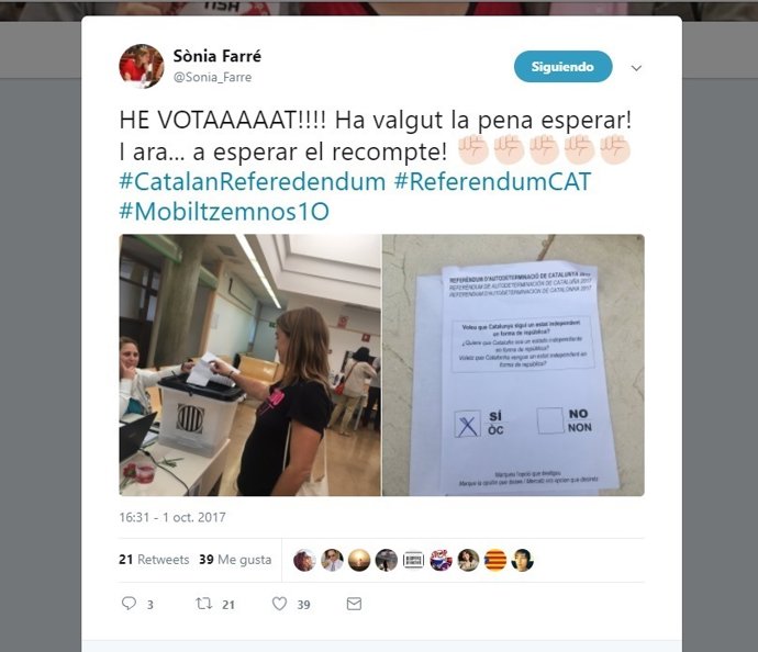 Diputada d'En Comú Podem Sònia Farré
