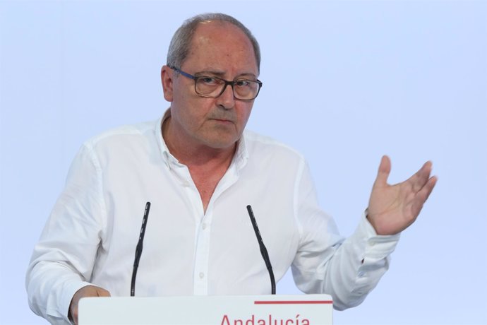 El secretario de Organización del PSOE-A, Juan Cornejo