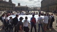 Pacientes de psoriasis hacen el Camino para concienciar sobre una enfermedad que padecen 125 millones de personas