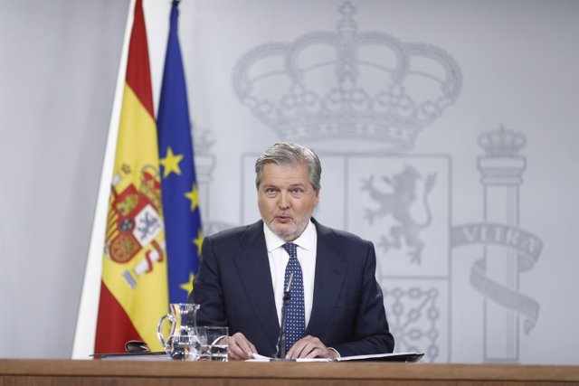 Rueda de prensa de Iñigo Méndez de Vigo tras el Consejo de Ministros