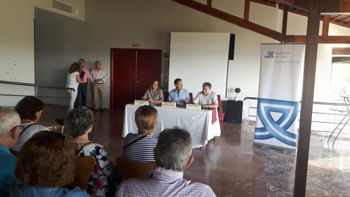 Convivencia sobre parkinson de Diputación en El Puerto de Santa María