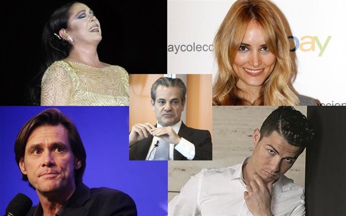 Pantoja, Alba Carrillo, Jim Carrey, CR7 y Marcos de Quinto contra las cuerdas