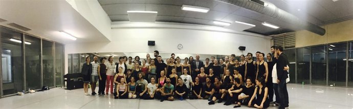 Miguel Ángel Vázquez visita el Centro Andaluz de Danza