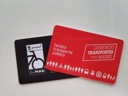 Tarjeta de Transporte Público y abono de BiciMAD