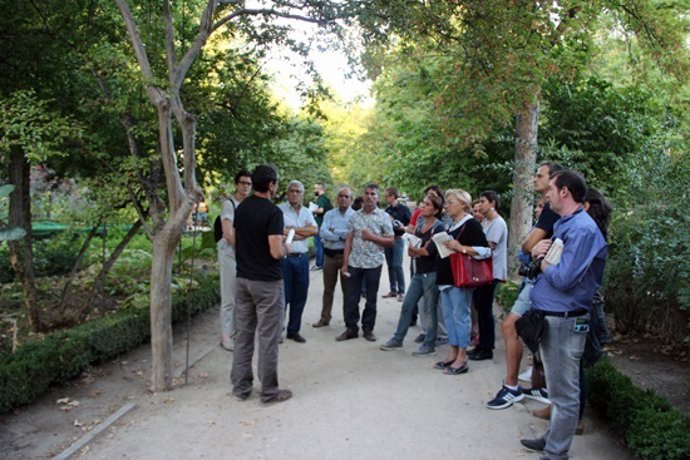 Paseo de vargas en el Jardín Botánico