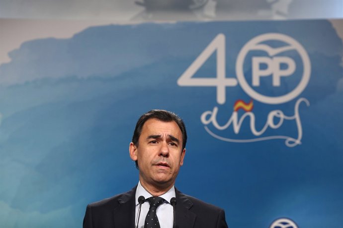 Roda de premsa de Fernando Martínez-Maillo a la seu del PP