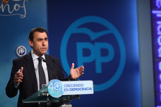 Rueda de prensa de Fernando Martínez-Maillo en la sede del PP