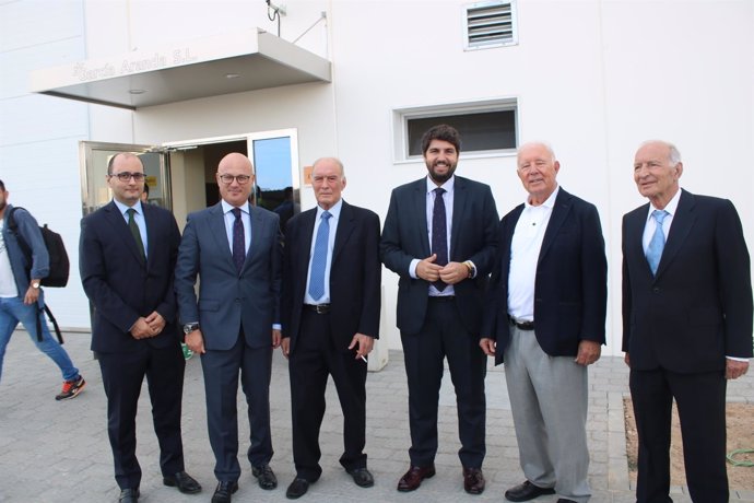 Fotos/ El Presidente Fernando López Miras Visita Las Ins Talaciones De La Empres