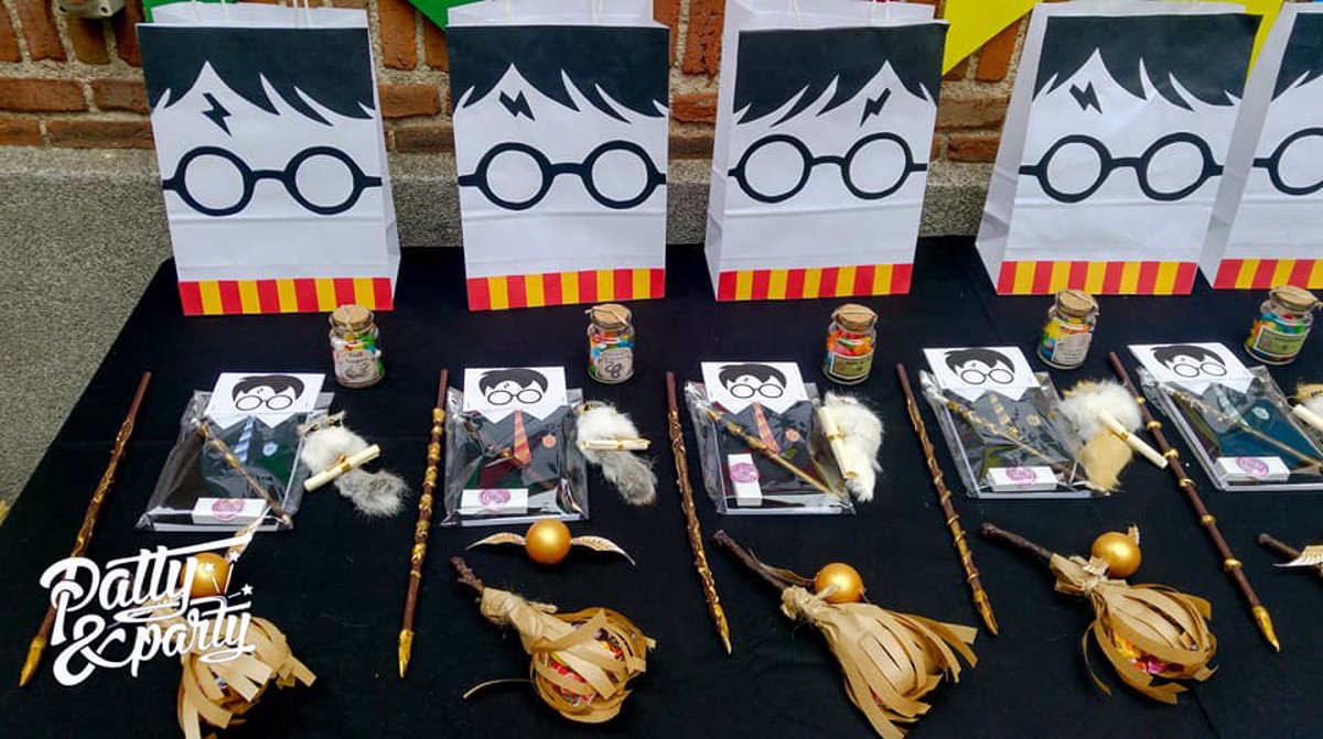 Imagina un cumpleaños ambientado en Harry Potter y ahora mira lo que  organizaron para un niño