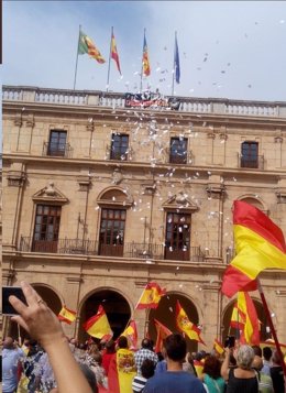 Lanzamiento de octavillas