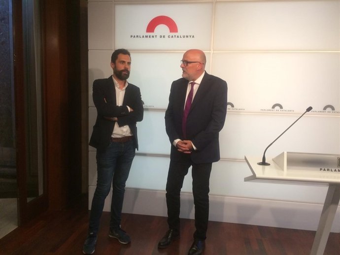 Luís Corominas y Roger Torrent ( JxSí )