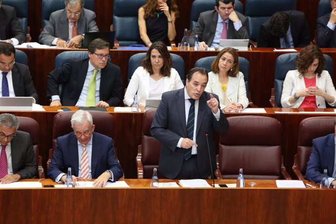 Jaime Gonzalez Taboada en la Asamblea de Madrid