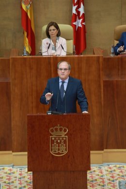 Ángel Gabilondo en la Asamblea de Madrid