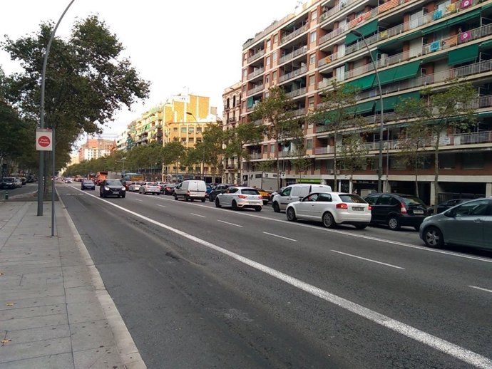 Talls a la Gran Via per l'aturada general