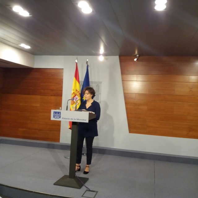 Rueda de prensa de Soraya Sáenz de Santamaría
